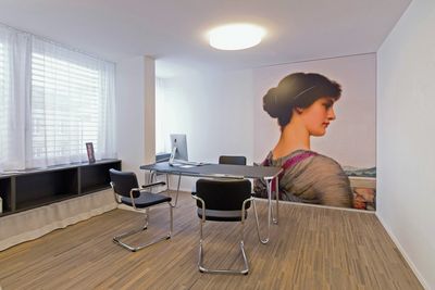 Systèmes de rideaux, Colorama 1 Bioactive, Doctor's Office, Biel, Switzerland