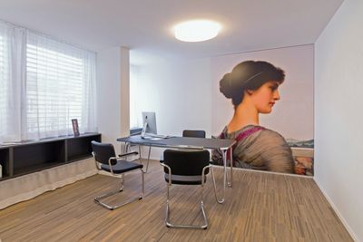 Systèmes de rideaux, Colorama 1 Bioactive, Doctor's Office, Biel, Switzerland