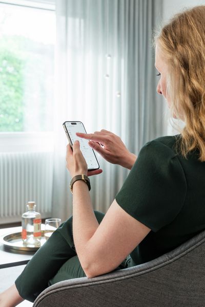 Systèmes de rideaux, SG Control N, Colorama 2 Multicolour, ISP Showroom, Ostermundigen, Switzerland, Move Smart Home Hub