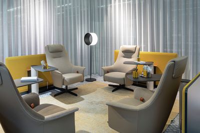 Systèmes de rideaux, SG 6010, Colorama 1 Multicolour, Bene HQ, Vienna, Austria