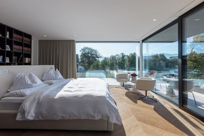 Tringles à rideaux à tirage électrique, SG 5600, Deep, Private House, Seewalchen am Atterseee, Austria