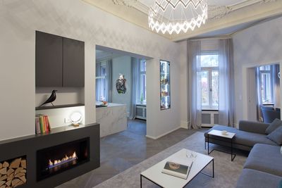 Systèmes de rideaux, SG 7610, Colorama 1 Multicolour, Private Villa, Heidelberg, Germany