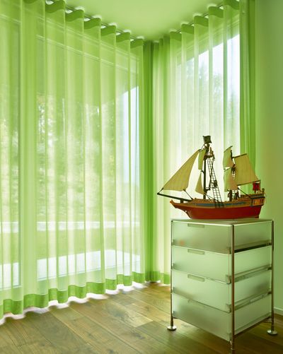 Systèmes de rideaux, SG 6010, Someo, Room shot "Private Home", Gümligen, Switzerland, Wave