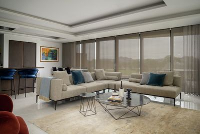 Systèmes stores enrouleurs, SG 4960, Multiscreen 1-10%, Private Home, London, United Kingdom