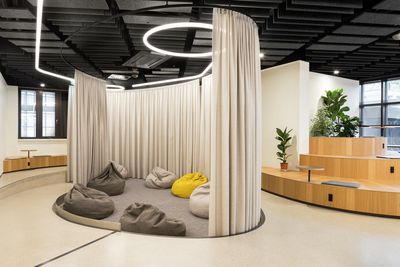 Systèmes de rideaux, SG 6100, Colorama 2 Multicolour, HUBB Biologiezentrum Universität Wien, Vienna, Austria