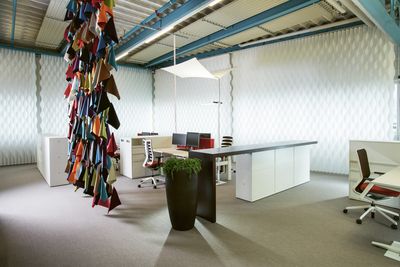 Systèmes de rideaux à bandes verticales, SG 2900, Multi Shadow, SITAG AG, Sennwald, Switzerland, Vertical Waves