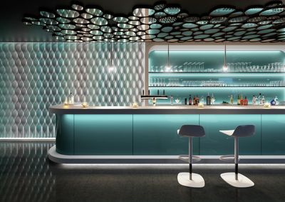 Systèmes de rideaux à bandes verticales, SG 2960, Multi Visio, 3D Vertical Waves