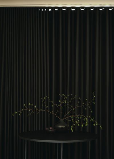 Systèmes de rideaux, SG 5600, Deep, Private House, Cardiff, United Kingdom, Black