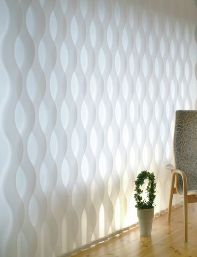 Systèmes de rideaux à bandes verticales, Vertical Waves