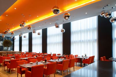 Systèmes de rideaux, SG 5600, Colorama 1, Room shot "Radisson Blu Hotel", Zurich, Switzerland, Wave