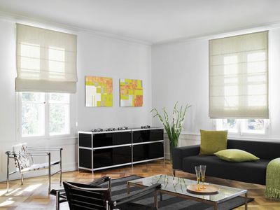 Systèmes rideaux drapés, SG 2320, Room shot "Private Residence", Thun, Switzerland