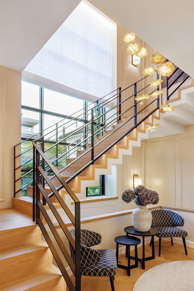 Systèmes rideaux drapés, SG 2360, Colorama 2, Villa at the lake, Lucerne, Switzerland