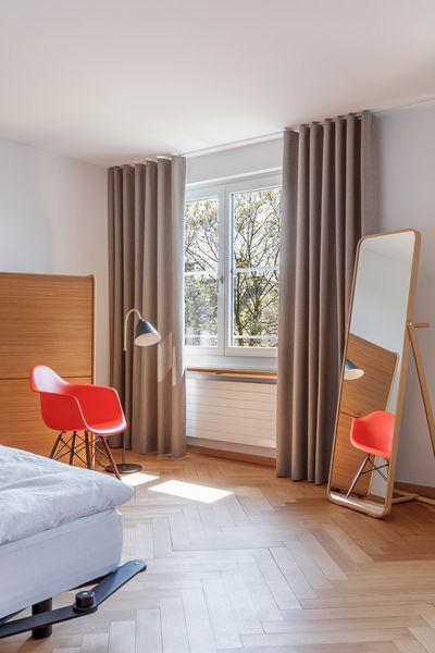 Systèmes de rideaux, SG 6475, Leviso, Villa Rosenberg, Bern, Switzerland, Wave