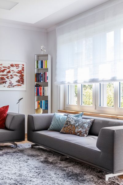 Systèmes rideaux drapés, SG 2320, Colorama 1, Villa Rosenberg, Bern, Switzerland