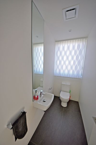 Systèmes de rideaux à bandes verticales, Multi Visio, Room shot "Private Home", Melbourne, Australia, Vertical Waves