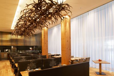 Systèmes de rideaux, SG 5600, Colorama 1, Room shot "Radisson Blu Hotel", Zurich, Switzerland