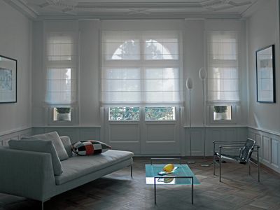 Systèmes rideaux drapés, SG 2120, Colorama 1, Room shot "weisses Schloss", Switzerland