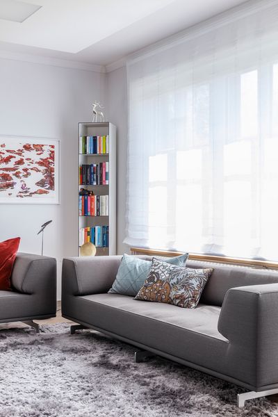 Systèmes rideaux drapés, SG 2320, Colorama 1, Villa Rosenberg, Bern, Switzerland