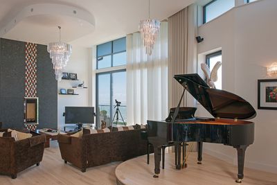 Systèmes de rideaux, SG 5600, Someo, Room shot "The Point", Broadstairs, United Kingdom, Wave XL