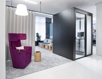 Systèmes de rideaux, SG 6100, Colorama Dimout, Bene HQ, Vienna, Austria