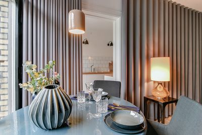 Systèmes de rideaux, SG 6465, Colorama Dimout, The Queen Fisher Suite, Copenhagen, Denmark, Wave