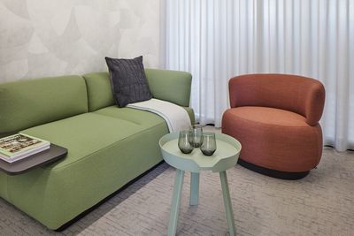 Systèmes de rideaux, SG 6970, Colorama 2 Multicolour, Targobank, Mainz, Germany