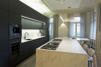 Systèmes de rideaux, SG 7610, Colorama 1 Multicolour, Private Villa, Heidelberg, Germany