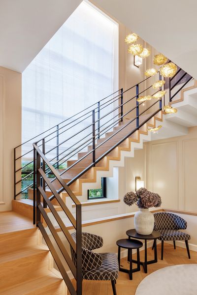 Systèmes rideaux drapés, SG 2360, Colorama 2, Villa at the lake, Lucerne, Switzerland