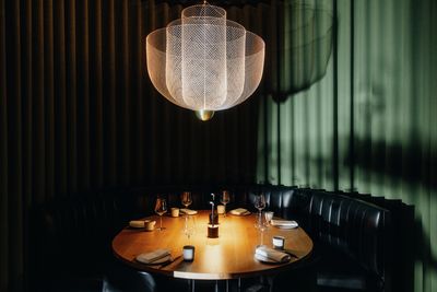 Systèmes de rideaux, SG 6100, Colorama Dimout, Restaurant, Bern, Switzerland